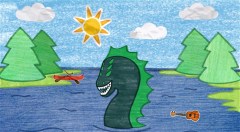 Camp Goneaway Promotional Card